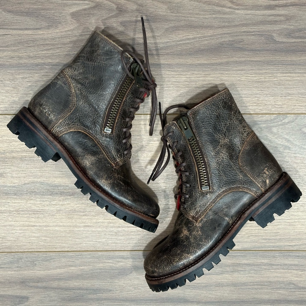 BEDSTU Tactic Trek Combat Style Boot in Teak Brown Size 6 - Picture 7 of 11